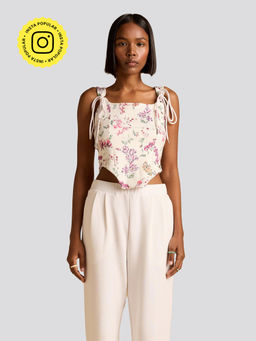 Muvazo - Floral Temptation Corset Top