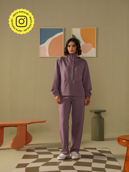 Muvazo - Mauve Snug Threads Co-Ord (Set of 2)
