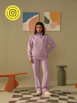 Muvazo - Lavender Heather Ease Co-Ord (Set of 2)