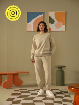 Muvazo - Tan Essence Of Warmth Co-Ord (Set of 2)