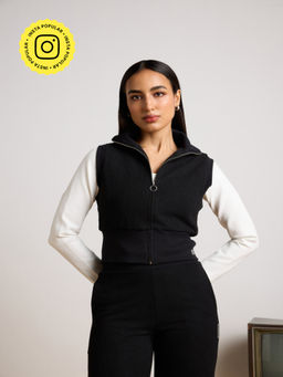 Muvazo - Ebony Weave Jacket