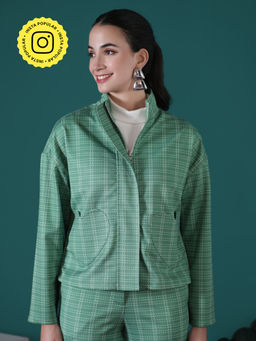 Muvazo - Plaid Of Love Jacket