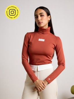 Muvazo - Rust F.L.Y Bodysuit