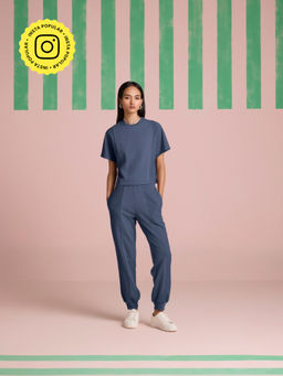 Muvazo - Aeris Panel Sleeve Future Dusk Co-Ord (Set of 2)