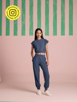 Muvazo - Aeris Panel Future Dusk Co-Ord (Set of 2)