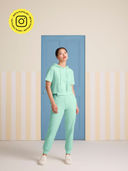 Green color option, Currently selected