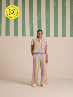 Muvazo - Multicolor Cassata Swirl Co-Ord (Set of 2)