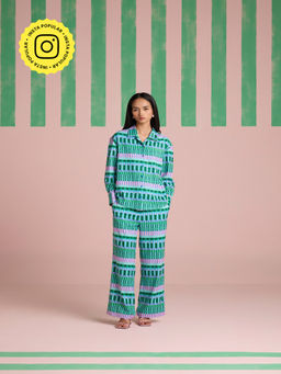Muvazo - Geo Pop Co-Ord (Set of 2)