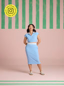 Blue color option, Sold out, Currently selected