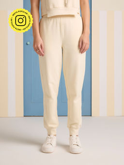 Muvazo - Cream Sunbeam Joggers