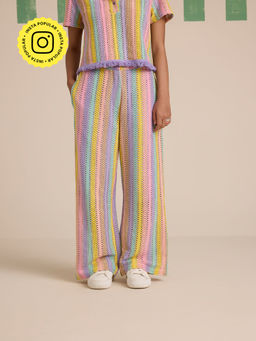 Muvazo - Multi-Colour Cassata Swirl Pant