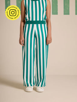 Muvazo - Green Palm Luxe Pant