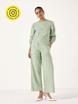 Muvazo - Green Y2K Co-Ord (Set of 2)