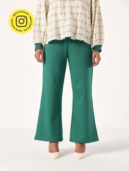 Muvazo - Green Rugged Edge Pant