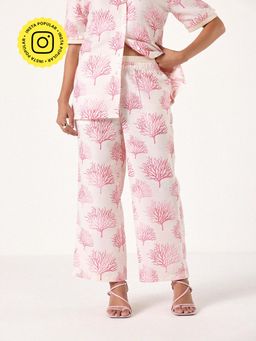 Muvazo - Off White Ocean Breeze Pant