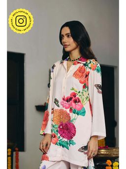 Muvazo - Garden Flutter Floral Shirt