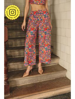 Muvazo - Multi-Colour Kaleida Pant