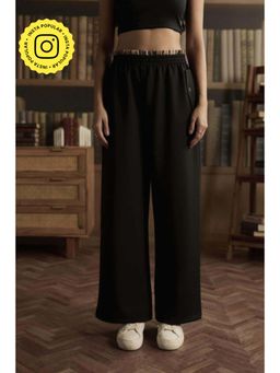 Muvazo - Black Checkmate Pant