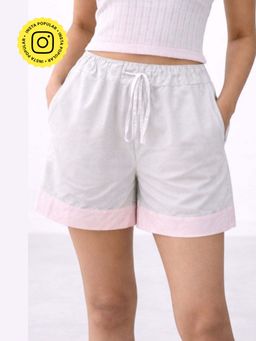 Muvazo - Midnight Ease Multi Coloured Pure Cotton Shorts
