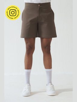 Muvazo - Brown The Nomad Luxe Shorts