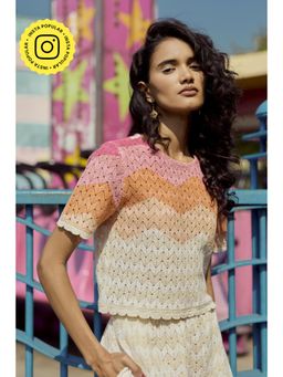 Muvazo - Multi-Color Golden Dusk Top