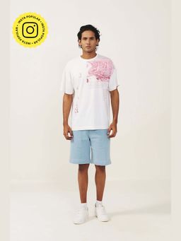 Muvazo - Rising 1857 Statement White Tshirt