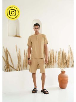 Muvazo - Sorrento Knit Brown T-shirt