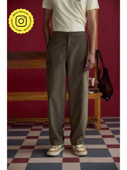 Muvazo - Green Hillside Corduroy Pant