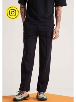 Muvazo - Black Prim-Um Seam Pant