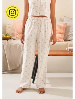 Muvazo - Fioretta Lounge White Pant