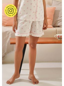 Muvazo - Fioretta Bliss White Shorts