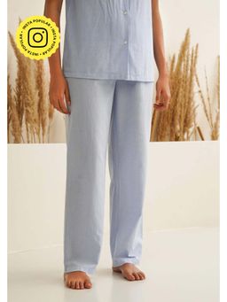 Muvazo - Moonlit Reverie Lounge Blue Pants