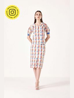 Muvazo - Multi-Colour Linen Printed Co-Ords Sets