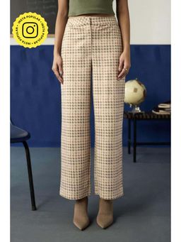 Muvazo - Multi-Colour Monochrome Weave Pant