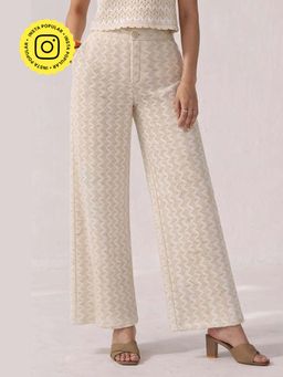 Muvazo - Beige Golden Dusk Pant