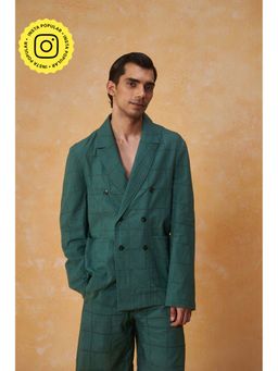 Muvazo - Unnie Green Shiffli Blazer
