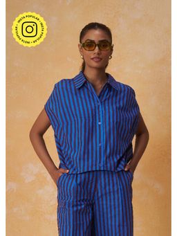 Muvazo - Royal Marina Stripe Top
