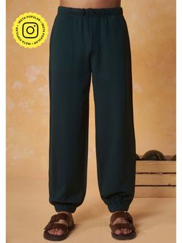 Muvazo - Ankle Snap Green Jogger