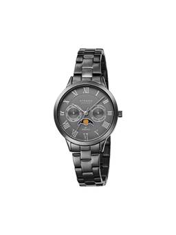 Strand by Obaku - Moon Mini Ash Moonphase Multifunction Grey Round Dial Womens Watch - S728LMUUSU