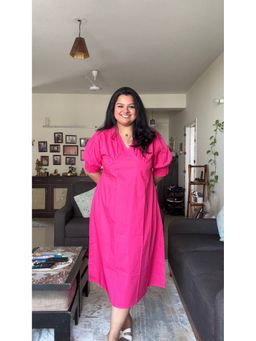Backup Studio - Pink Puff Dress
