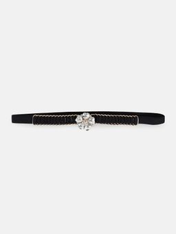 Kazo - Studded Flower Buckle Belt