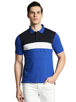 Parx - Dark Blue Polo T-Shirt
