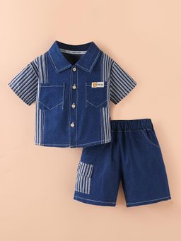 Hopscotch - 2-Piece Maritime Mix Shirt & Shorts Set