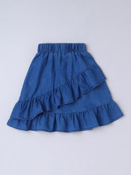 Hopscotch - Ruffle Wave Wonder Mini Skirt