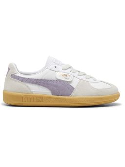 Puma - Palermo Lth Unisex Off White Sneakers