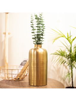 Voncasa - Flower Holder Gold Flower Vase Iron