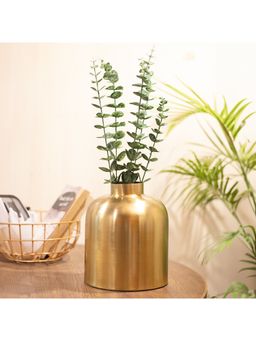 Voncasa - Flower Holder Gold Flower Vase Iron