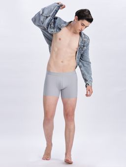 Calvin Klein - Mens Grey Solid Trunk