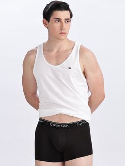 Calvin Klein - Mens Black Solid Trunk