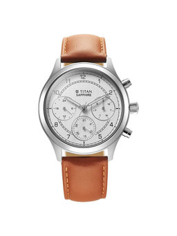 Titan - Men Silver Round Dial Analog Watch - 1874SL05
